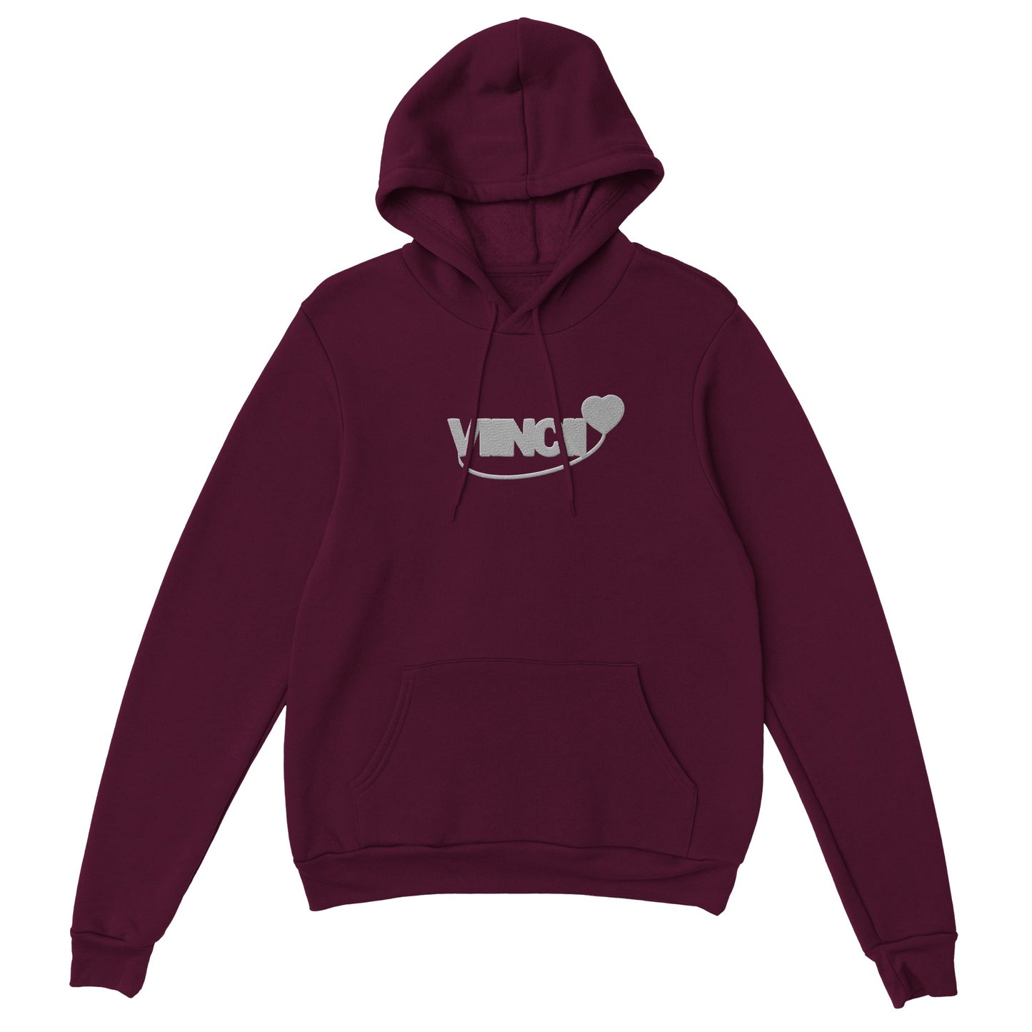 VIINCII EMBROIDERED "HEARTTHROB" PULLOVER